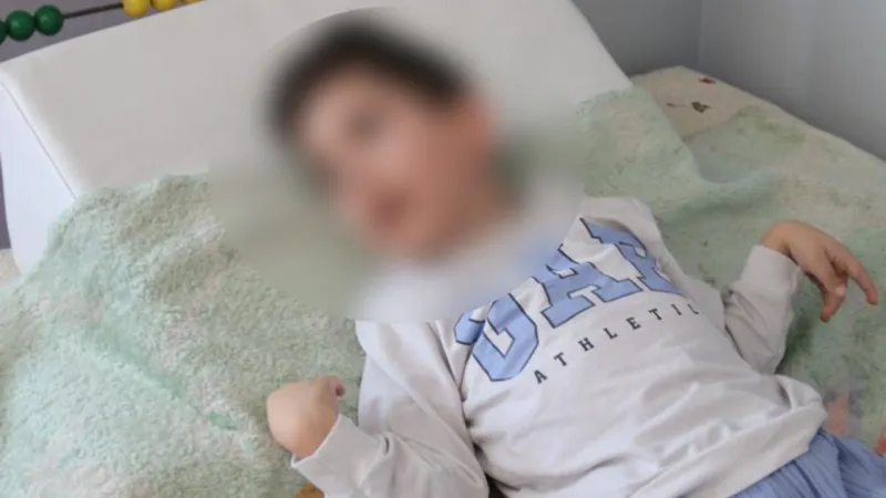 1 buçuk yaşında uyurken oldu! Bir ısırıkla hayatı karardı