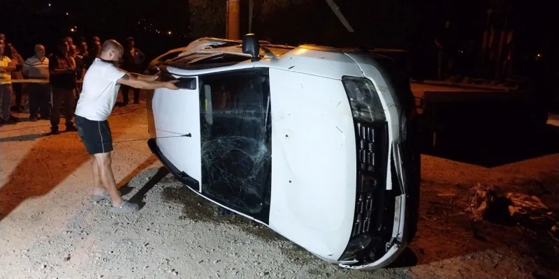 Akrabasını evine bırakacaktı, kazada ikisi de öldü