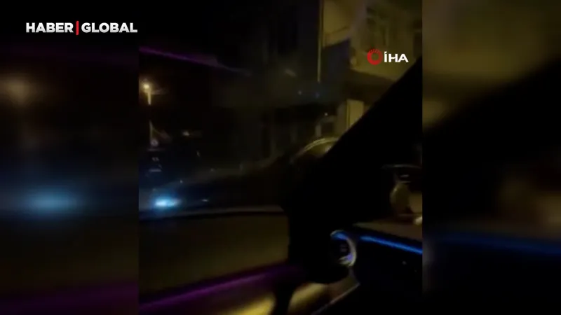 Ataşehir'de bir sürücü araçlara vura vura kaçtı