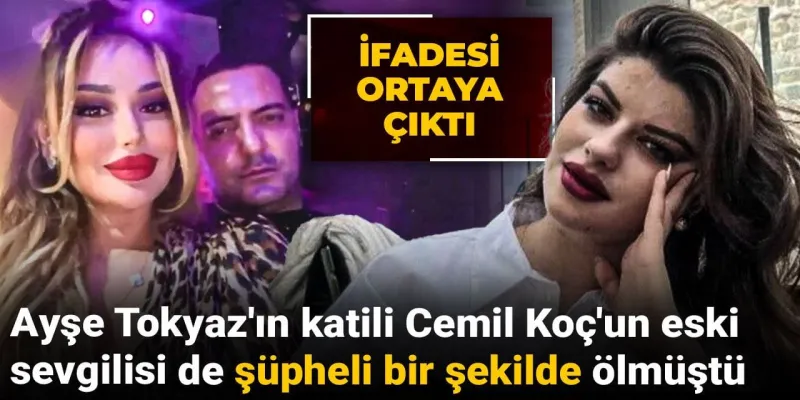 Ayşe Tokyaz Cinayeti: Katil Cemil Koç'un Sır Ölümü! Şoke Eden İfade