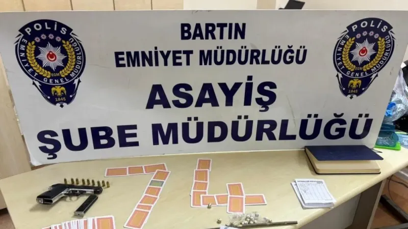 Bartın'da Kumar Baskını! Ceza Yağdı, Paraya El Konuldu!
