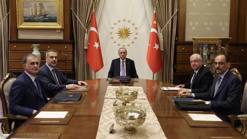 Beştepe'de Güvenlik Zirvesi: İran-İsrail çatışması ele alındı