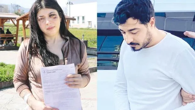 Damla’yı sokak ortasında dövmüştü... Zorbaya ilk duruşmada tahliye