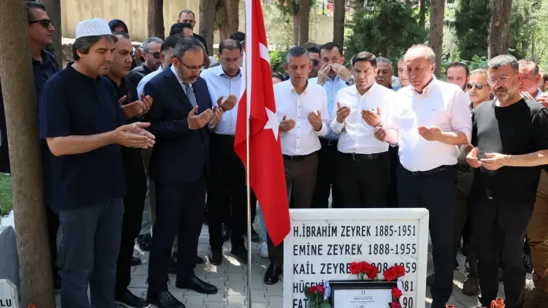 Kasapoğlu'ndan Zeyrek Ailesine Taziye! Özel ve İnce de Oradaydı!