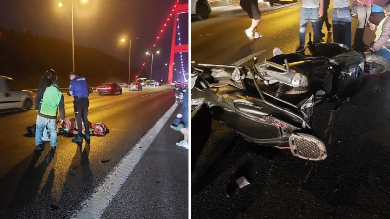 FSM'de Korkunç Kaza! Motosiklet Faciası: 1 Ölü, 3 Yaralı!