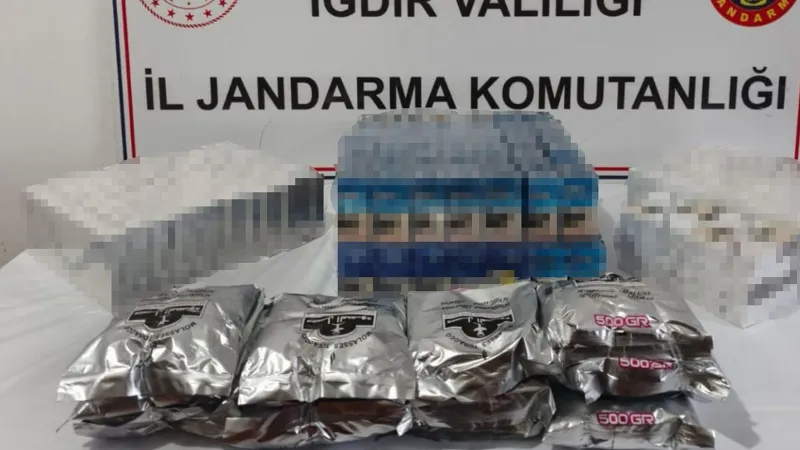 Iğdır'da Şok Baskın! Kaçak Sigara ve Botoks Operasyonu!