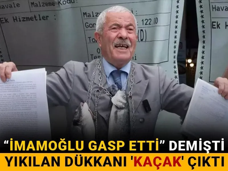 İmamoğlu'na 'Gasp' Diyen Balıkçı Kenan'ın Dükkanı Kaçak mı Çıktı?