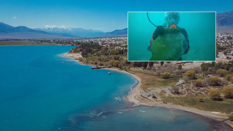 İpek Yolu şehri bulundu! Kırgız gölünde kayıp dünya