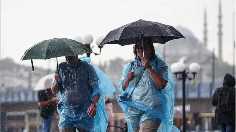 7 İl Alarmda! Meteoroloji'den Kuvvetli Yağış Uyarısı!