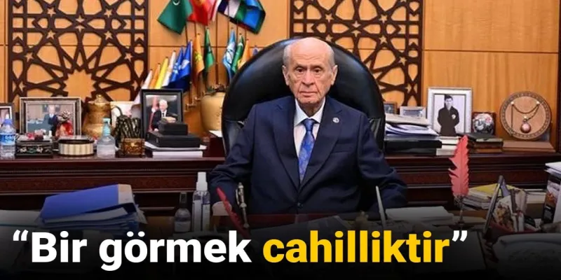 Bahçeli'den Sert Sözler: Milliyetçiliği Faşizmle Karıştırmak Cahilliktir!