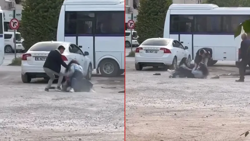 Bursa'da Kız Kavgası Kamerada! İnegöl'de Neler Oldu?