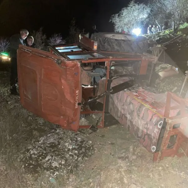 Feci ölüm! 30 metrelik uçuruma uçtu!