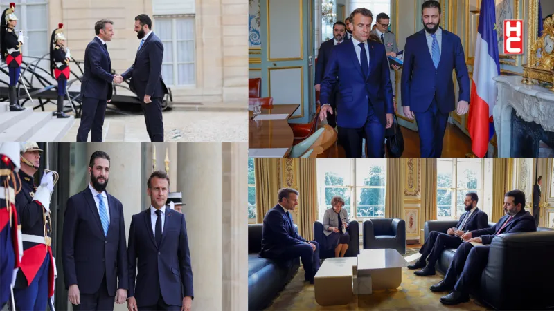 Macron Şaşırtan Hamle! Suriye Lideriyle Gizli Görüşme Mi?