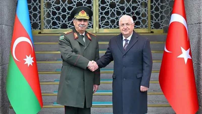 Milli Savunma Bakanı Güler Azerbaycanlı mevkidaşı Hasanov ile görüştü