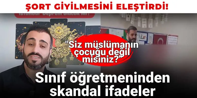 Öğretmenden Şort Skandalı! Öğrencilere Ahlak Dersi Mi Verdi?