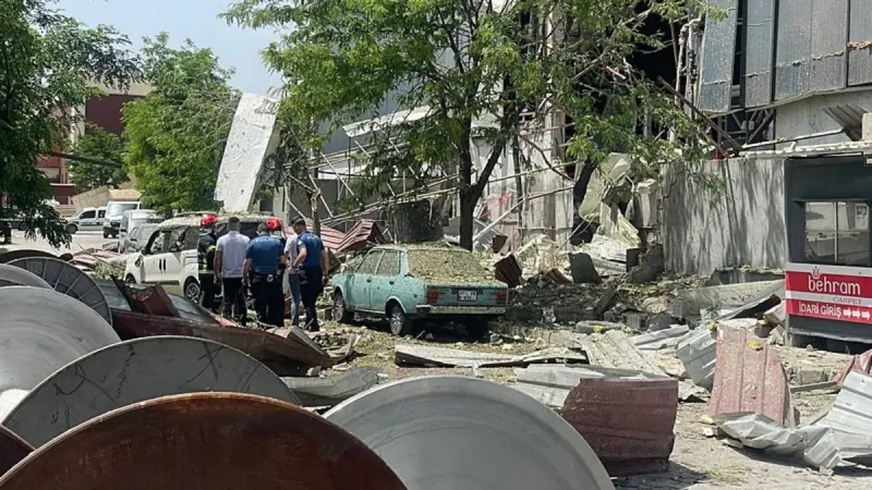 Gaziantep'te Halı Fabrikasında Patlama: 7 İşçi Yaralı!