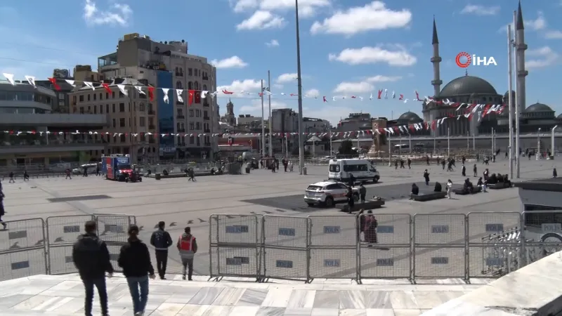 Taksim Alarmda! 1 Mayıs Öncesi Şok Güvenlik Önlemleri