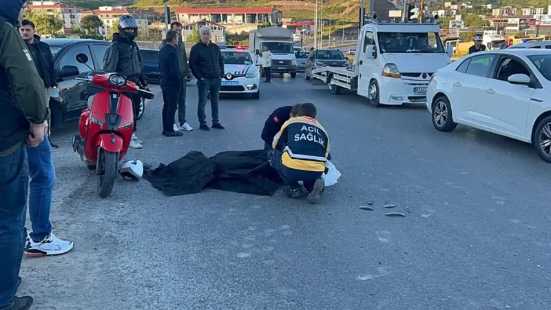 Zonguldak'ta Feci Kaza! Motosiklet Satışa Çıkarmıştı...