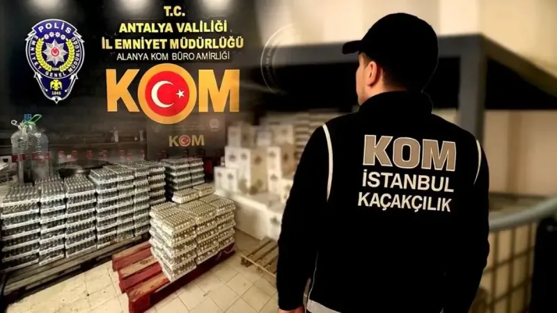 Sahte Alkol Operasyonu: Rekor Sayıda Şişe Ele Geçirildi!