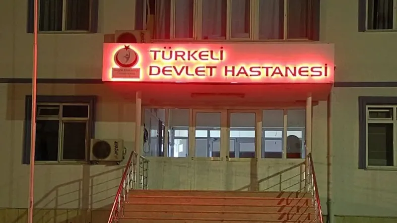 Sinop'ta acil serviste patlama: 1 hemşire yaralandı